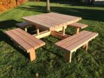 Picknicktafel Douglas Vierkant