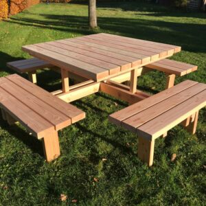 Picknicktafel Douglas Vierkant