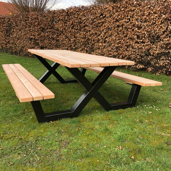 Picknicktafel Stalen X Frame - Afbeelding 2
