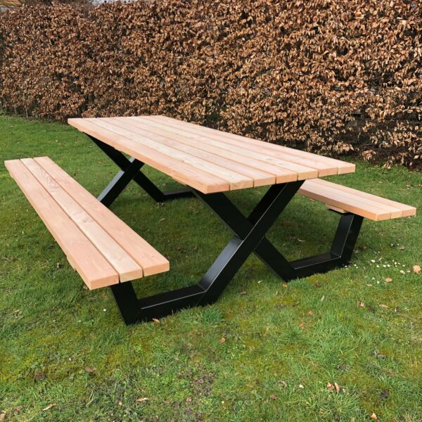 Picknicktafel Stalen X Frame - Afbeelding 4