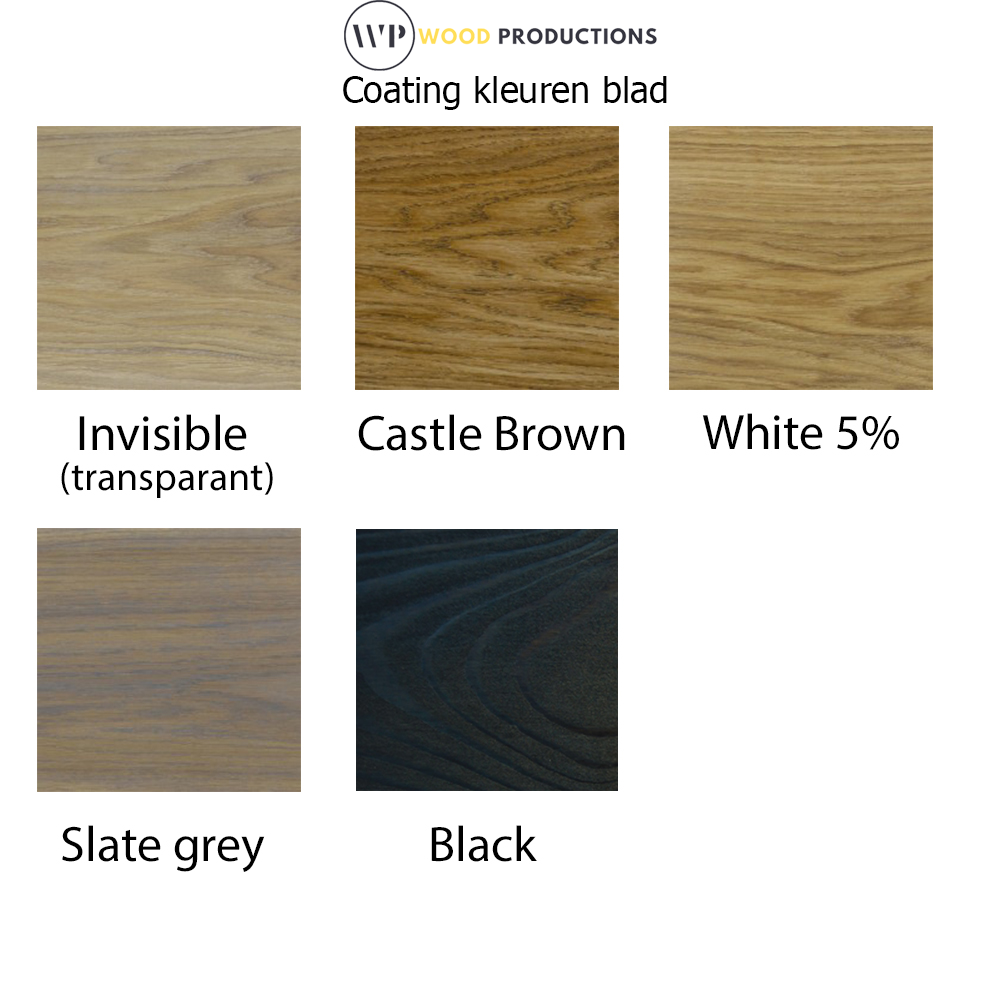 Eikentafel Recht Of Boomstam - Afbeelding 3