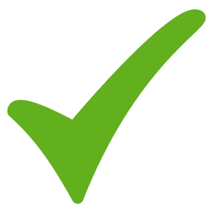 groen-vinkje