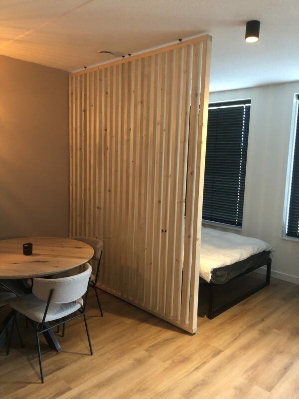 Room Divider Robuust - Louvre Verticaal - Op Maat - Afbeelding 13