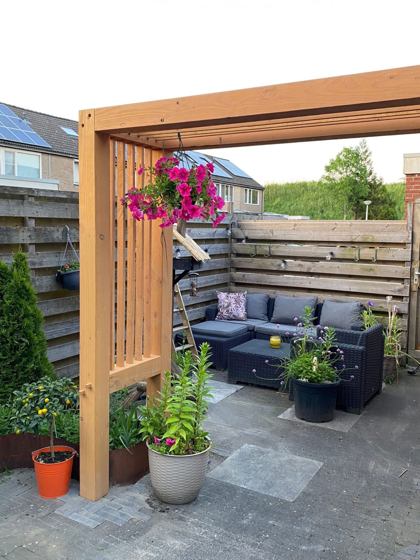 Roomdivider Pergola