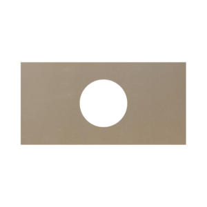 Achterhout Spotplaat 29x59cm 6mm mdf met uitsparing