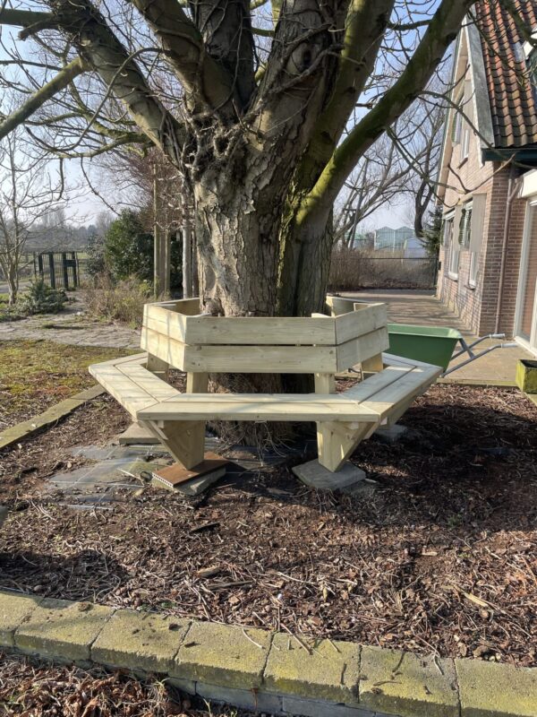 Boombank met rugleuning - Afbeelding 2