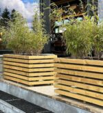 Houten plantenbak op maat