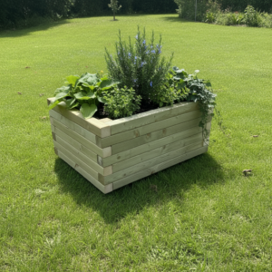 Houten plantenbak Chiel - op maat - Vuren