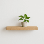 Eiken Wandplank Recht