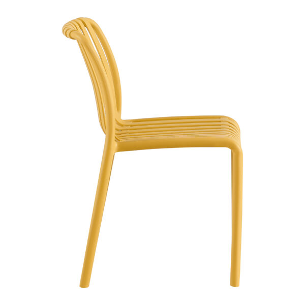 Tuinstoel Fleur | Geel - Afbeelding 3