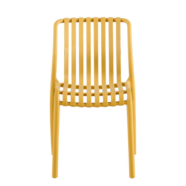 Tuinstoel Fleur | Geel - Afbeelding 2