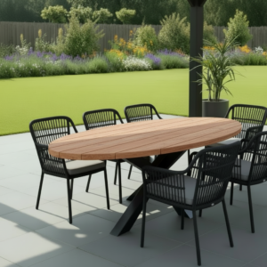 Ovale Tuintafel Douglas