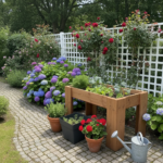 Moestuinbak op Poten – Douglas